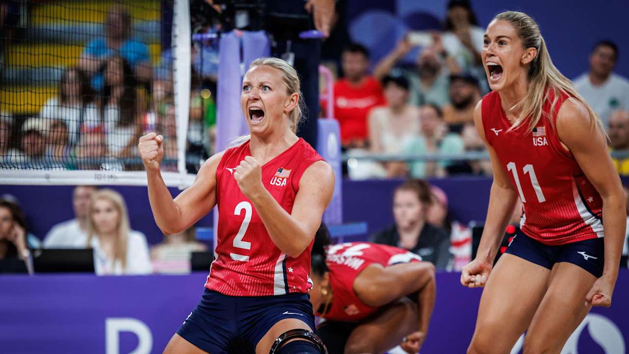 United States Take 5-Set Thriller Over World Champs In Paris